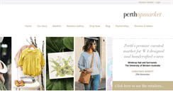 Desktop Screenshot of perthupmarket.com.au
